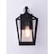 Maxim Lighting Artisan 1-Light 8" Wide Black Outdoor Wall Sconce 3174CLBK - alternate 2